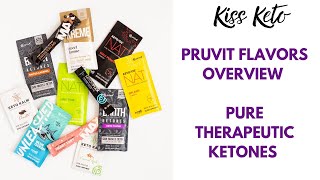 Pruvit Flavors Overview  Pure Therapeutic Ketones [upl. by Esom]