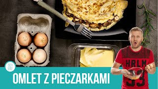 Omlet z pieczarkami [upl. by Nagaem]