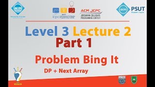 Problem ICPC Live Archive  Bing It  Level 3 Lecture 2 Part 1  JCPC Summer Training 2018 [upl. by Yerffoeg]