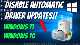 How To Disable Automatic Driver Updates in Windows [upl. by Aleuname]