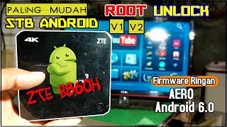 Cara root unlock STB Android ZTE B860H V1 V2 [upl. by Akerdnuhs]