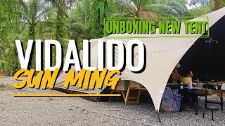 UNBOXING TENT  VIDALIDO SUN MING  ASMR [upl. by Plate]