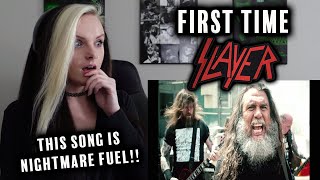 FIRST TIME listening to SLAYER  Repentless OFFICIAL MUSIC VIDEO REACTION [upl. by Zoila]