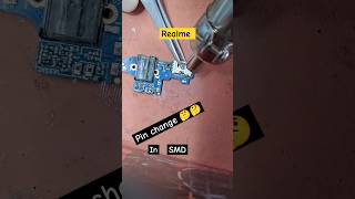 Realme mobile pin repairing shorts mobile viral smartphonepinky [upl. by Cullin]