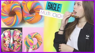 RECETTE BAGELS MULTICOLORES [upl. by Namyh]