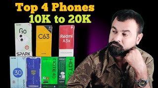 Best Mobile Phones under 20000  Top 4 Phones Under 20K [upl. by Alleuqahs839]