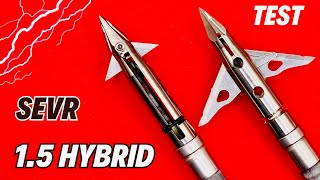 SEVR 15 HYBRID BROADHEAD TEST Highest Score to Date [upl. by Anem]