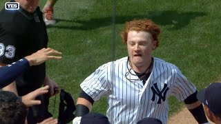 7817 Fraziers walkoff homer lifts Yankees to win [upl. by Nahc]