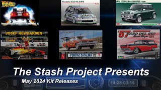 The Stash Project  May 2024 Model Kit Releases [upl. by Russian]