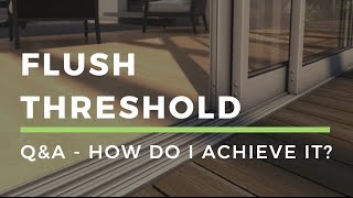 DWL  QampA  How do I achieve a flush threshold [upl. by Komsa]