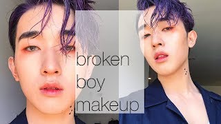 Heartbroken Boy Makeup  Ivan Lam [upl. by Notsruht]