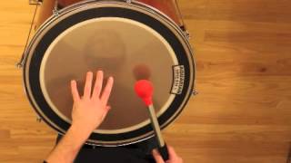 1 Surdo  Rio Samba  Basic Pattern [upl. by Acinhoj]