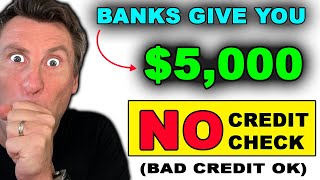 Banks give YOU 5000 Cash With NO CREDIT CHECK DONT BE BROKE LOANS FOR BAD CREDIT [upl. by Niliak52]