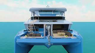 Ekokat 58 Luxury Power Catamaran [upl. by Brendis145]