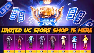 Limited UC Store Shop Is Here  How to Use Limited UC In Limited UC Store  Get Free Limited UC [upl. by Lola134]