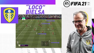 FIFA 21 ULTIMATE TEAM CUSTOM TACTICS  LEEDS UNITED MARCELO BIELSA [upl. by Odnanref385]