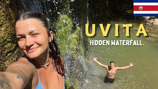 HIDDEN WATERFALL IN COSTA RICA 🇨🇷  Best Things To Do In Uvita Costa Rica [upl. by Hathcock]