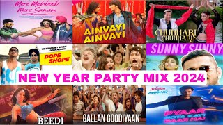 NEW YEAR BOLLYWOOD PARTY MIX MASHUP 2024  4  NON STOP BOLLYWOOD DANCE PARTY MIX 2024 [upl. by Bor]