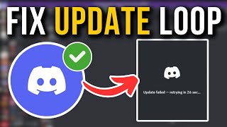 How To Fix Discord Stuck On Updating Loop  Full Tutorial [upl. by Osrit583]