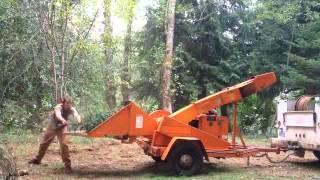 1996 ALTEC WC612 GAS Wood CHIPPER [upl. by Hares]