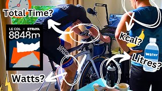 EP24  EVERESTING ALPE DU ZWIFT  Lets Talk About NUMBERS [upl. by Kinny743]