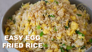 5 Minutes EASY Egg Fried Rice [upl. by Galatea111]