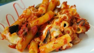 Pasta alla siciliana al forno alla norma Gluten Free [upl. by Odnomar]