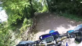 Taking the back way WR450F natural sound [upl. by Ttemme]