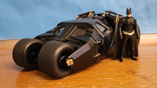 Batman Begins Batmobile Jada Toy Review [upl. by Conn684]