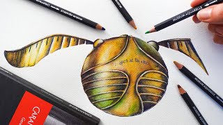 MOST EXPENSIVE watercolor pencils The best really [upl. by Bunder]