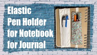 📓 Pen Holder for Notebook 📓 [upl. by Aneehsram]