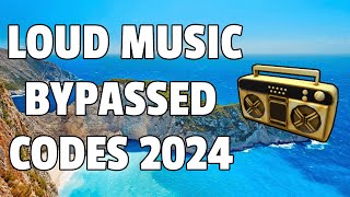 LOUD MUSIC BYPASSED Roblox Ids WORKING 2024 [upl. by Enom506]