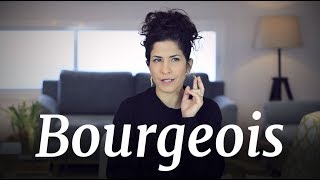 How to pronounce Bourgeois broken down and explained  American English [upl. by Osnofedli]