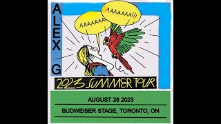 Alex G  Budweiser Stage Aug 28 2023 Toronto ON [upl. by Channa]