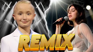 All Together REMIX  Inspired by Dominik Arim Poland Junior Eurovision JESC 2024 AI REMIX [upl. by Easlehc]