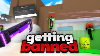 GETTING BANNED FOR LOCKING ON DA HOOD 😭 [upl. by Melia]