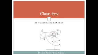 Clase 27 El teorema de Kennedy [upl. by Ayidah]