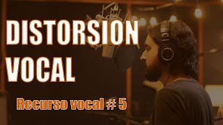 Como CANTAR con DISTORSIÓN VOCAL  5 Recursos Vocales  05 [upl. by Croteau618]