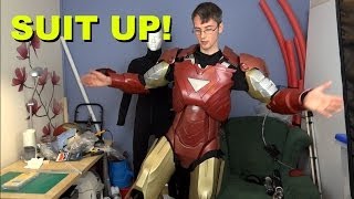 Iron Man Power Suit 54  Suiting Up  James Bruton [upl. by Killarney]