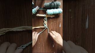 macrame basic knots idea 🧶macrameknotsbasic [upl. by Fabrin]