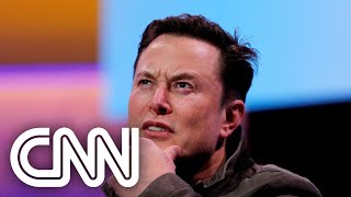 Musk diz que foi comunicado por Twitter sobre violação de acordo de confidencialidade  CNN DOMINGO [upl. by Strain]