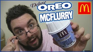 McDonalds Deluxe Oreo McFlurry Review [upl. by Aener]