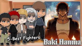 Baki Villians React to Baki Hanma Part 12 Gacha React  Full Video [upl. by Kemble231]