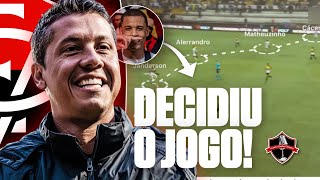 COMO CARPINI DEU UM NÓ TÁTICO E FUROU A DEFESA DO CRICIÚMA ANÁLISE CRICIÚMA 0X1 VITÓRIA [upl. by Kutzenco]