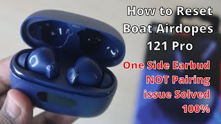 How to Reset Boat Airdopes 121 amp 131 Pro in Tamil  One Side Earbuds Not Workingpairing issue [upl. by Joete]