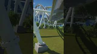 rollercoaster planetcoaster planetcoaster2 amusementpark shorts [upl. by Enitselec]