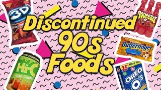 Discontinued 90s Foods  Saturday Morning Replay [upl. by Coopersmith]