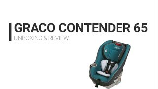 GRACO CONTENDER 65 CAR SEAT  UNBOXING amp REVIEW  2017 [upl. by Laehcor]