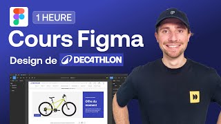 Cours Figma 2024 GRATUIT  Design de Decathlon 1 Heure [upl. by Ephrayim]