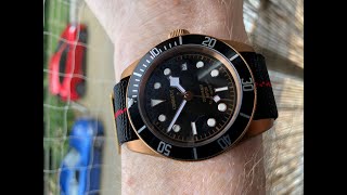 Tudor Black Bay Bronze homage by Corgeut [upl. by Hassin]